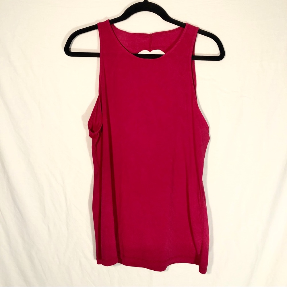 Glyder Pink Tank Top Size L